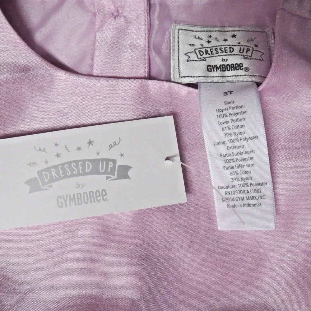 Gymboree‎ Lavender Embroidered Floral Dress 12-18 M